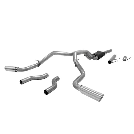 Flowmaster 14-16 RAM 2500  CREW CAB 6.5FT/8FT BED 6.4L V8 GAS W/COIL SPRING REAR SUSP CAT-BACK EXHAUST SYSTEM 817709